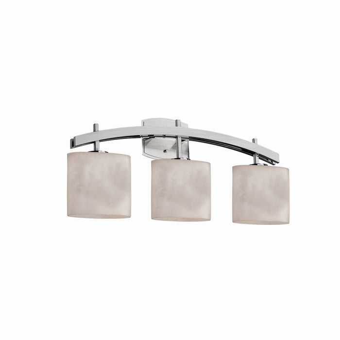 Justice Designs - CLD-8593-30-NCKL-LED3-2100 - LED Bath Bar - Clouds - Brushed Nickel