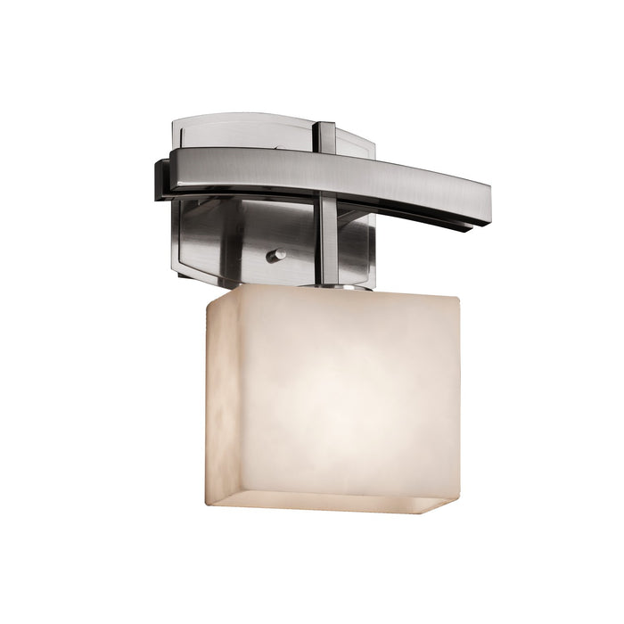 Justice Designs - CLD-8597-55-NCKL-LED1-700 - LED Wall Sconce - Clouds - Brushed Nickel