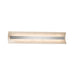 Justice Designs - CLD-8625-NCKL - LED Linear Bath Bar - Clouds - Brushed Nickel