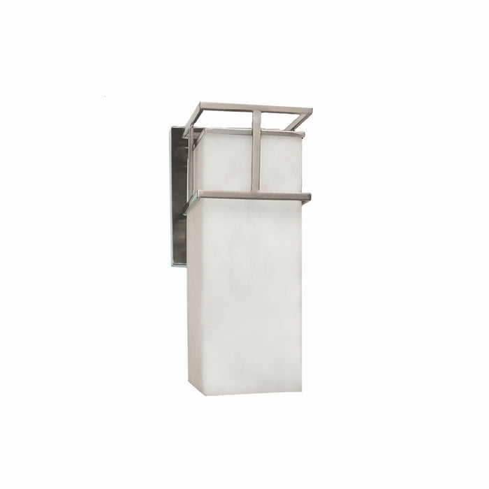 Justice Designs - CLD-8643W-NCKL - One Light Outdoor Wall Sconce - Clouds - Brushed Nickel