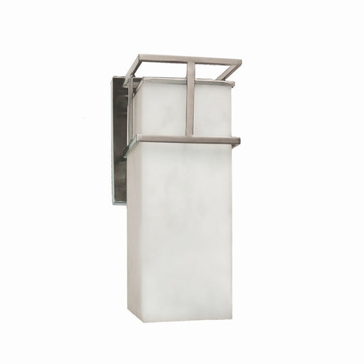 Justice Designs - CLD-8644W-NCKL - LED Outdoor Wall Sconce - Clouds - Brushed Nickel