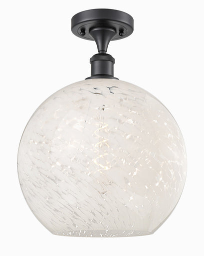 Ballston LED Semi-Flush Mount Matte Black