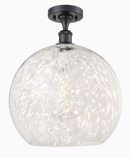 Ballston LED Semi-Flush Mount Matte Black