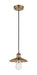 Innovations - 516-1P-BB-M17-BB - LED Mini Pendant - Ballston - Brushed Brass