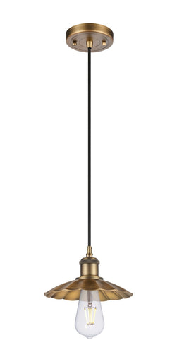 Ballston LED Mini Pendant Brushed Brass