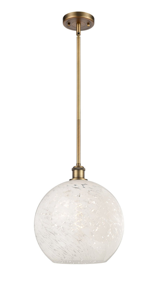 Innovations - 516-1S-BB-G1216-12WM - LED Mini Pendant - Ballston - Brushed Brass