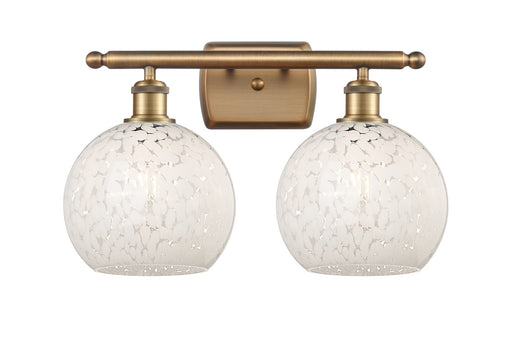 Innovations - 516-2W-BB-G1216-8WM - LED Bath Vanity - Ballston - Brushed Brass