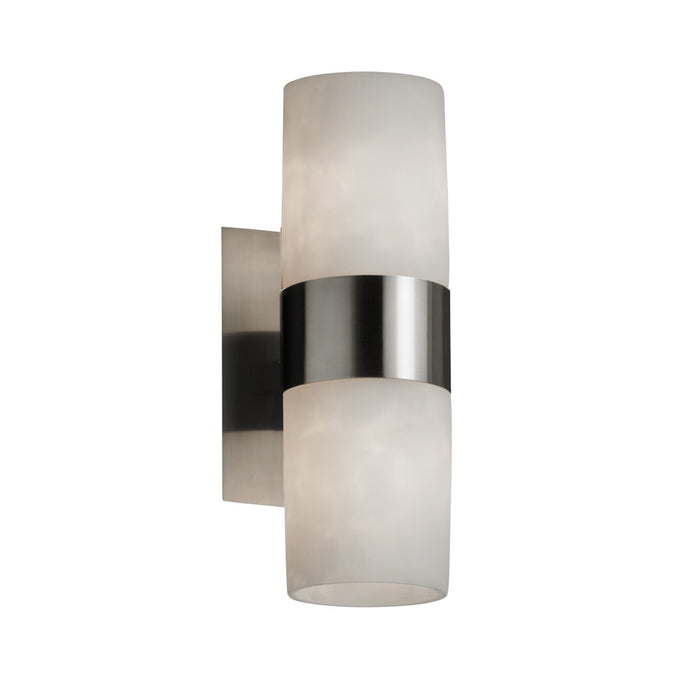 Justice Designs - CLD-8762-10-NCKL-LED2-1400 - LED Wall Sconce - Clouds - Brushed Nickel