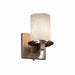 Justice Designs - CLD-8771-10-NCKL-LED1-700 - LED Wall Sconce - Clouds - Brushed Nickel