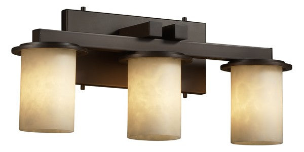 Justice Designs - CLD-8773-10-DBRZ-LED3-2100 - LED Bath Bar - Clouds - Dark Bronze