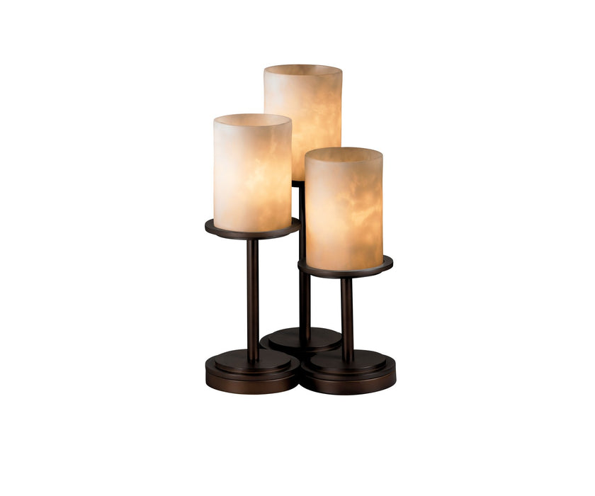 Justice Designs - CLD-8797-10-DBRZ-LED3-2100 - LED Table Lamp - Clouds - Dark Bronze