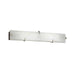 Justice Designs - CLD-8870-NCKL - LED Linear Bath Bar - Clouds - Brushed Nickel