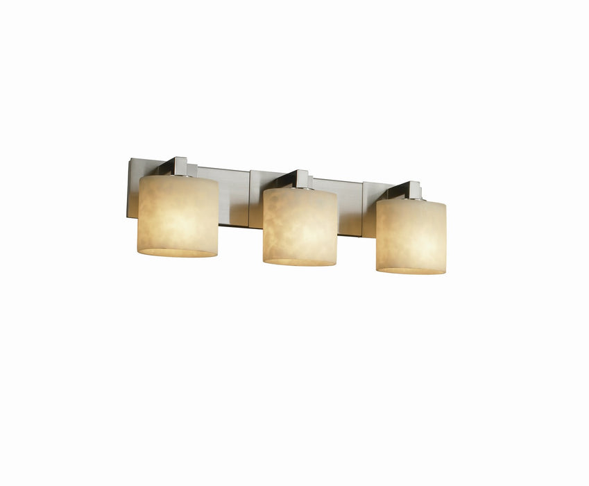 Justice Designs - CLD-8923-30-NCKL-LED3-2100 - LED Bath Bar - Clouds - Brushed Nickel