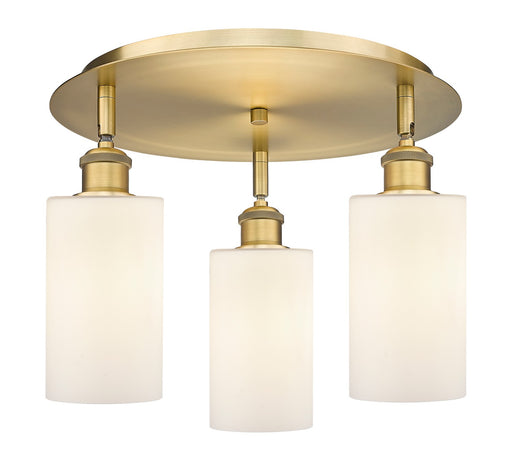 Downtown Urban Three Light Flush Mount