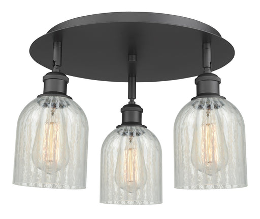 Downtown Urban Three Light Flush Mount