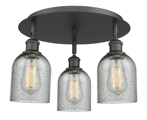 Downtown Urban Three Light Flush Mount