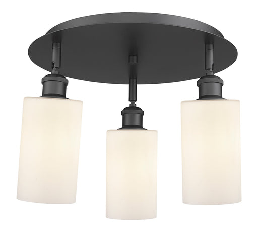 Downtown Urban Three Light Flush Mount