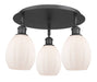 Innovations - 516-3C-BK-G81 - Three Light Flush Mount - Downtown Urban - Matte Black