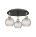 Innovations - 516-3C-BAB-G122C-6CL - Three Light Flush Mount - Downtown Urban - Black Antique Brass