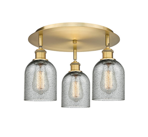 Downtown Urban Three Light Flush Mount