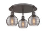 Innovations - 516-3C-OB-G1213-6SM - Three Light Flush Mount - Downtown Urban - Oil Rubbed Bronze