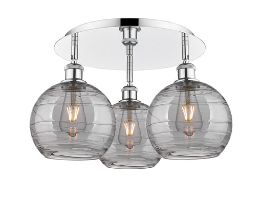 Innovations - 516-3C-PC-G1213-8SM - Three Light Flush Mount - Downtown Urban - Polished Chrome