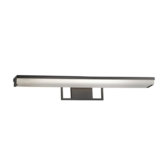 Justice Designs - CLD-9075-MBLK - LED Linear Bath Bar - Clouds - Matte Black