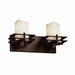 Justice Designs - CNDL-8172-14-CREM-DBRZ-LED2-1400 - LED Bath Bar - CandleAria - Dark Bronze