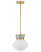 Lark - 83607LCB-SF - LED Pendant - Lucy - Lacquered Brass