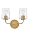 Lark - 853452HB-CL - LED Vanity - Kline - Heritage Brass