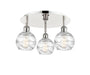 Innovations - 516-3C-PN-G1213-6 - Three Light Flush Mount - Downtown Urban - Polished Nickel