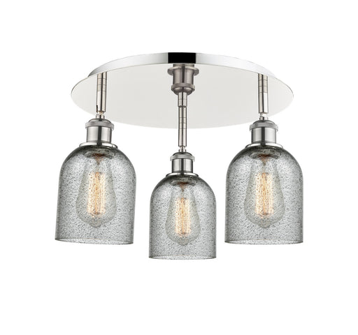 Downtown Urban Three Light Flush Mount