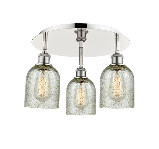 Downtown Urban Three Light Flush Mount