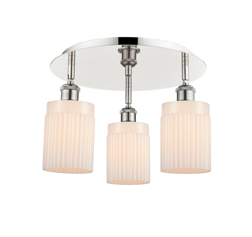 Downtown Urban Three Light Flush Mount