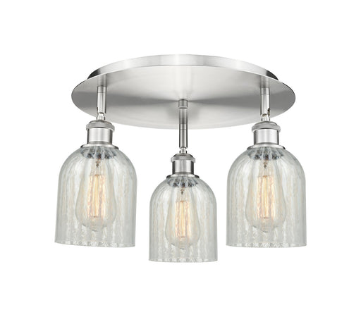 Downtown Urban Three Light Flush Mount