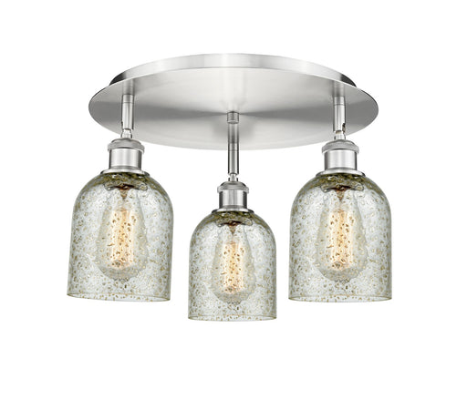 Downtown Urban Three Light Flush Mount