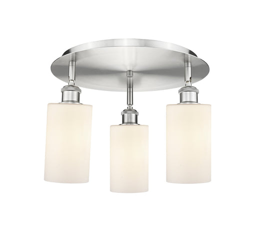 Downtown Urban Three Light Flush Mount