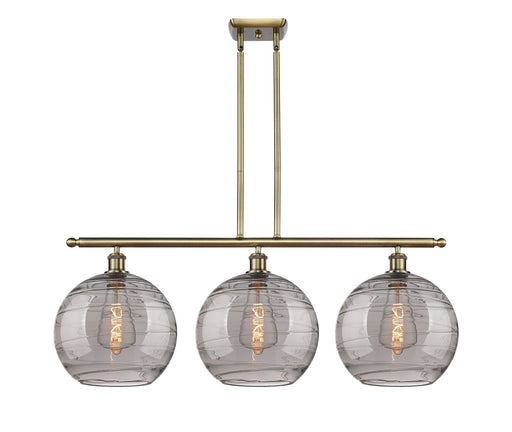 Innovations - 516-3I-AB-G1213-12SM - Three Light Island Pendant - Ballston - Antique Brass