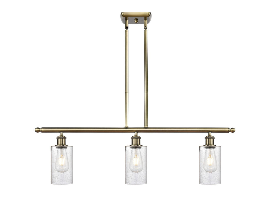 Innovations - 516-3I-AB-G804 - Three Light Island Pendant - Ballston - Antique Brass