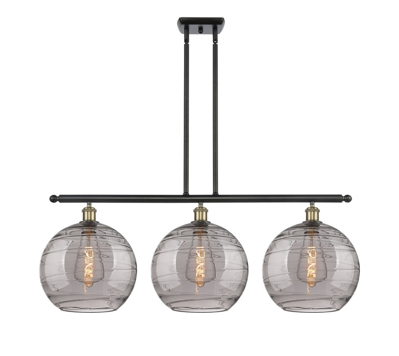 Innovations - 516-3I-BAB-G1213-12SM - Three Light Island Pendant - Ballston - Black Antique Brass