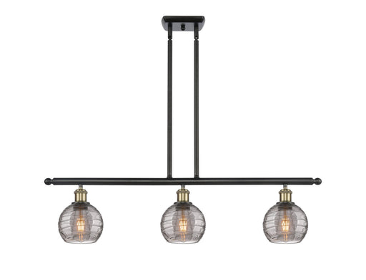 Innovations - 516-3I-BAB-G1213-6SM - Three Light Island Pendant - Ballston - Black Antique Brass