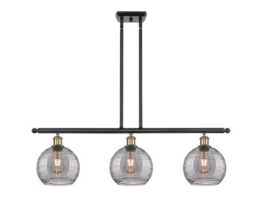 Innovations - 516-3I-BAB-G1213-8SM - Three Light Island Pendant - Ballston - Black Antique Brass