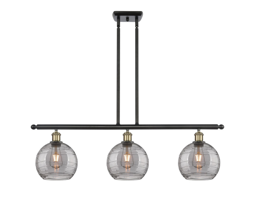 Innovations - 516-3I-BAB-G1213-8SM - Three Light Island Pendant - Ballston - Black Antique Brass