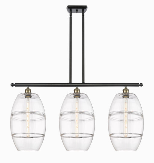 Innovations - 516-3I-BAB-G557-10CL - Three Light Island Pendant - Ballston - Black Antique Brass