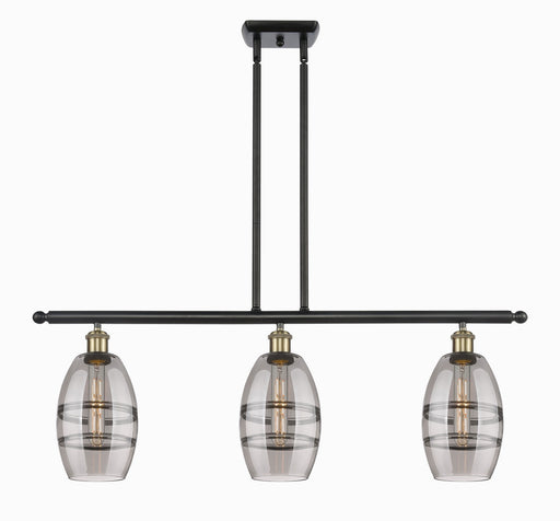 Innovations - 516-3I-BAB-G557-6SM - Three Light Island Pendant - Ballston - Black Antique Brass