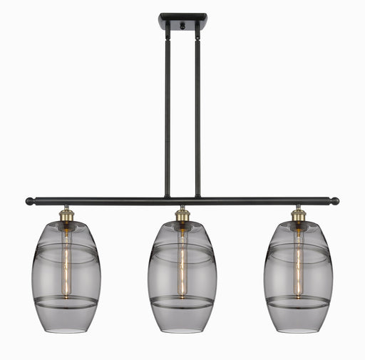 Innovations - 516-3I-BAB-G557-8SM - Three Light Island Pendant - Ballston - Black Antique Brass