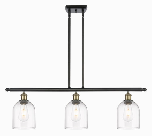 Innovations - 516-3I-BAB-G558-6CL - Three Light Island Pendant - Ballston - Black Antique Brass