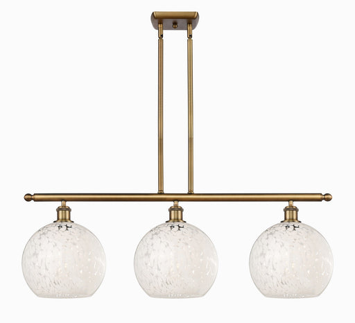 Innovations - 516-3I-BB-G1216-10WM - LED Island Pendant - Ballston - Brushed Brass