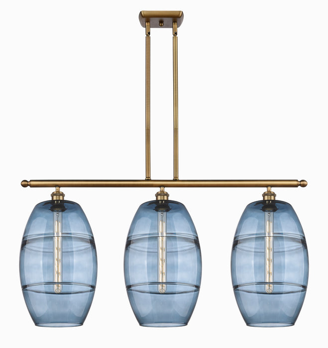 Innovations - 516-3I-BB-G557-10BL - Three Light Island Pendant - Ballston - Brushed Brass