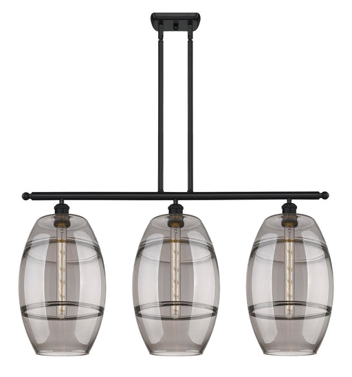 Innovations - 516-3I-BK-G557-10SM - Three Light Island Pendant - Ballston - Matte Black